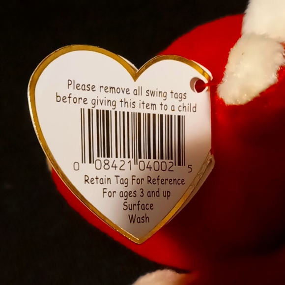 Vintage & Retired 1995 TY Beanie Baby "SNORT" Rare w/Errors - Picture 9 of 11